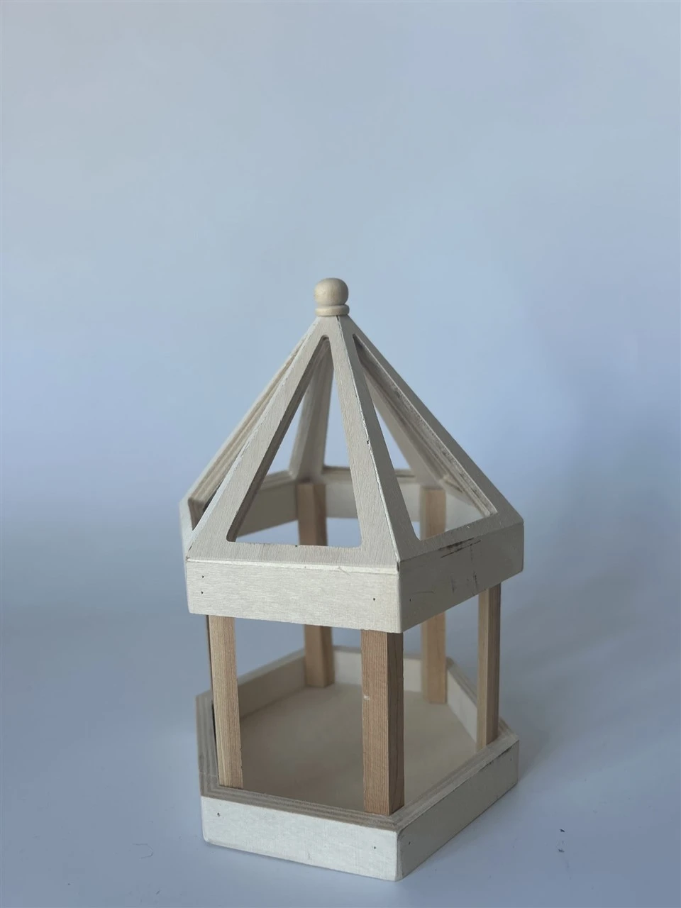 Hexagon træfuglhus