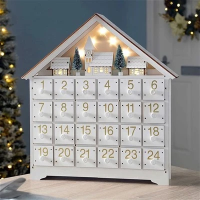 Træ DIY adventskalender