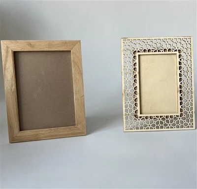 Træ DIY -fotoramme