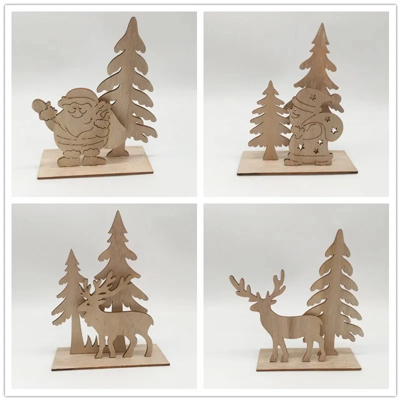 Træ juledekoration